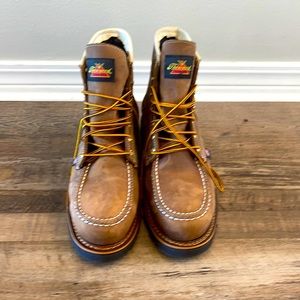 Thorogood steel toed boots. Heavy duty perfect condition.